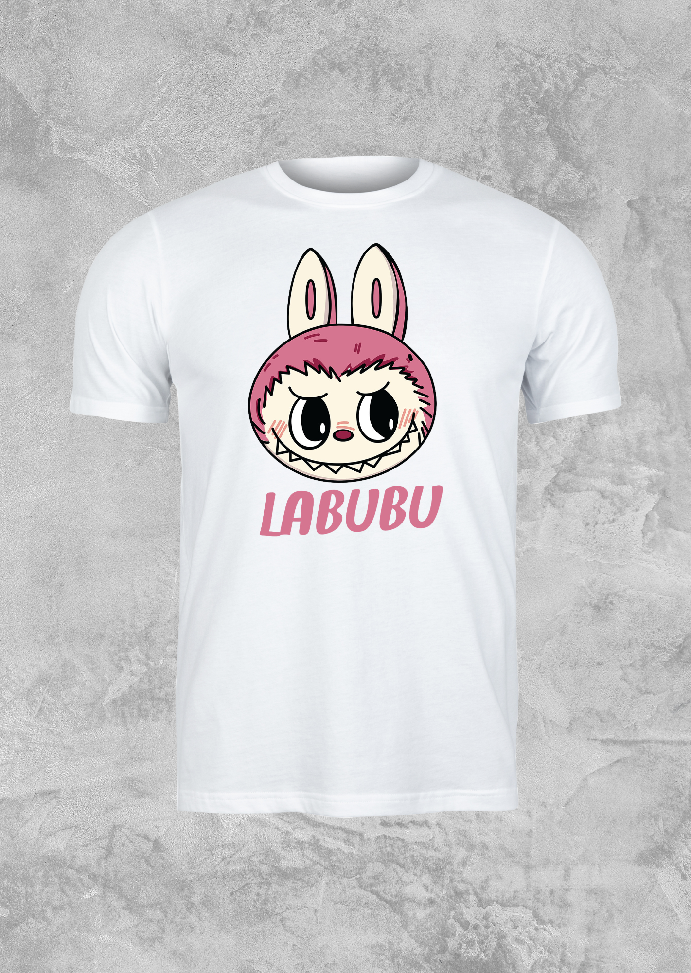 Labubu - Coelho rosa