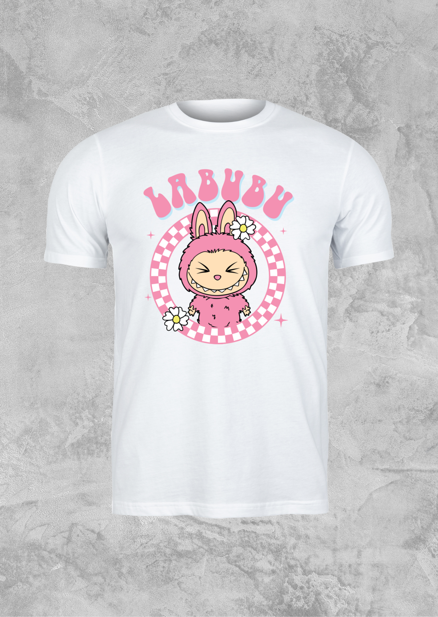 Labubu - Rosa a brilhar