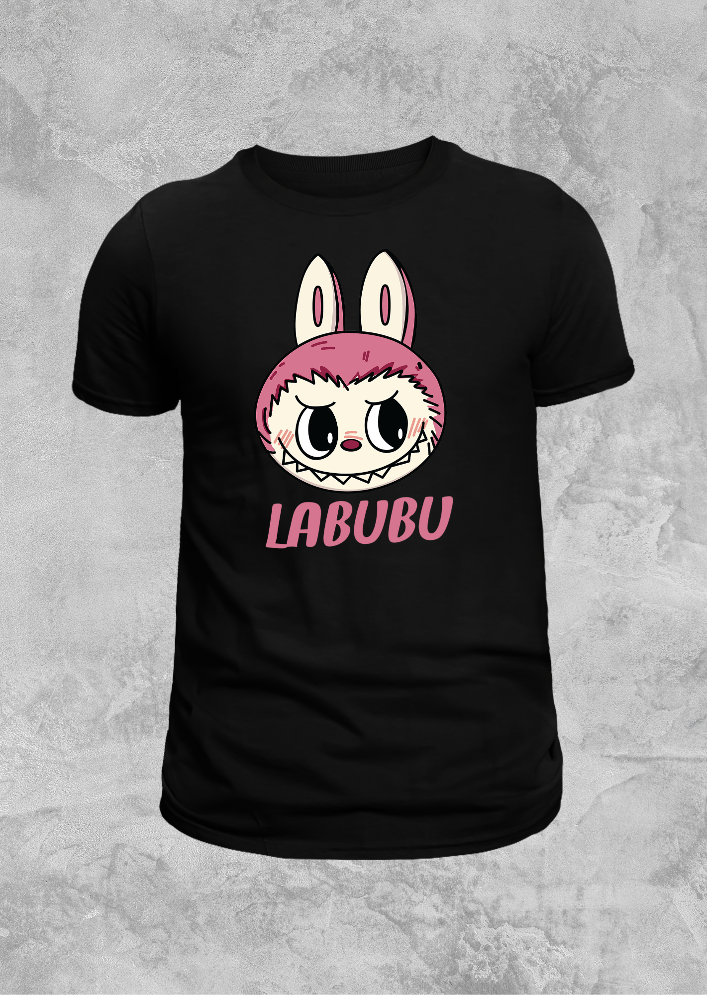 Labubu - Coelho rosa