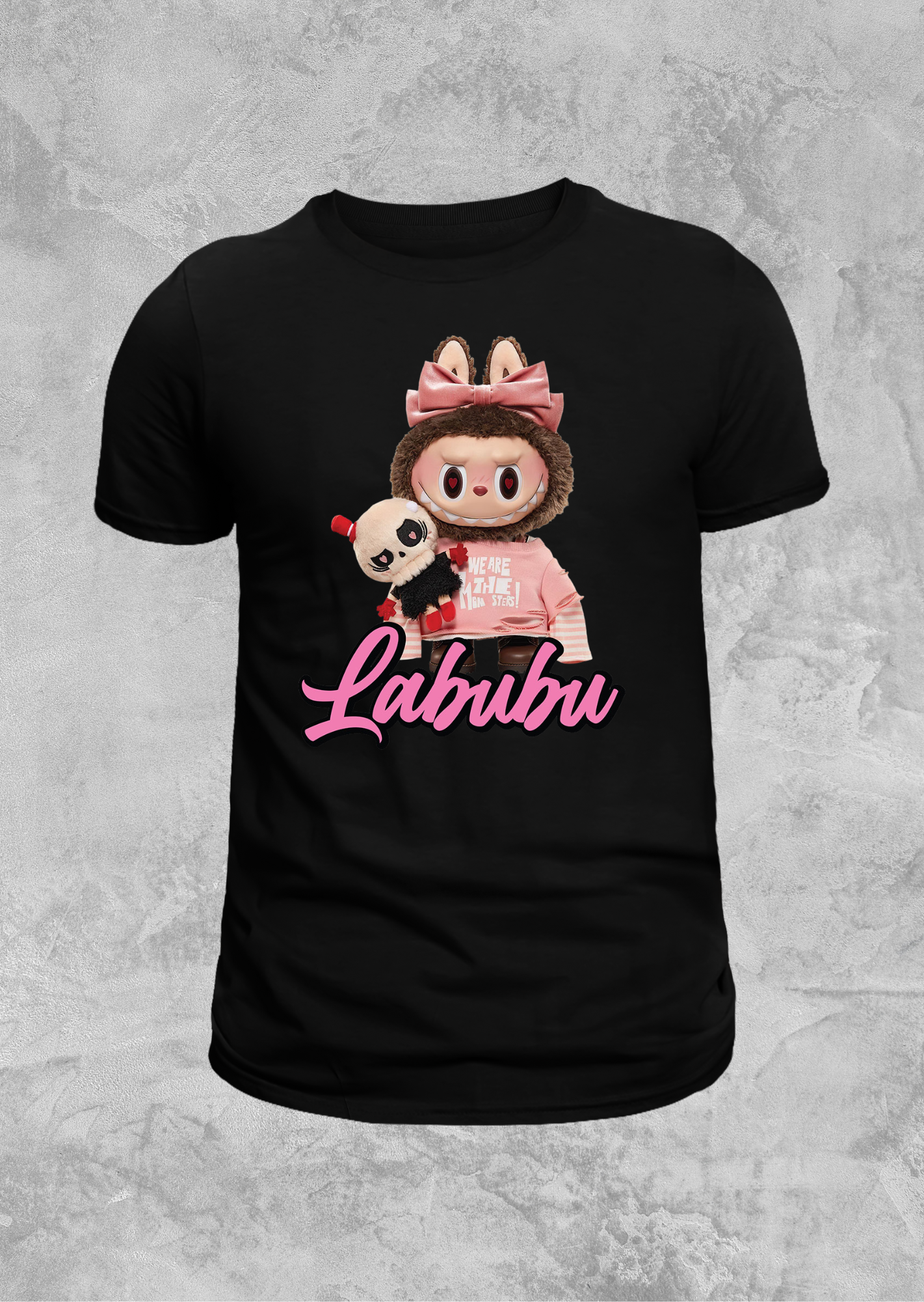 Labubu - Com esqueleto