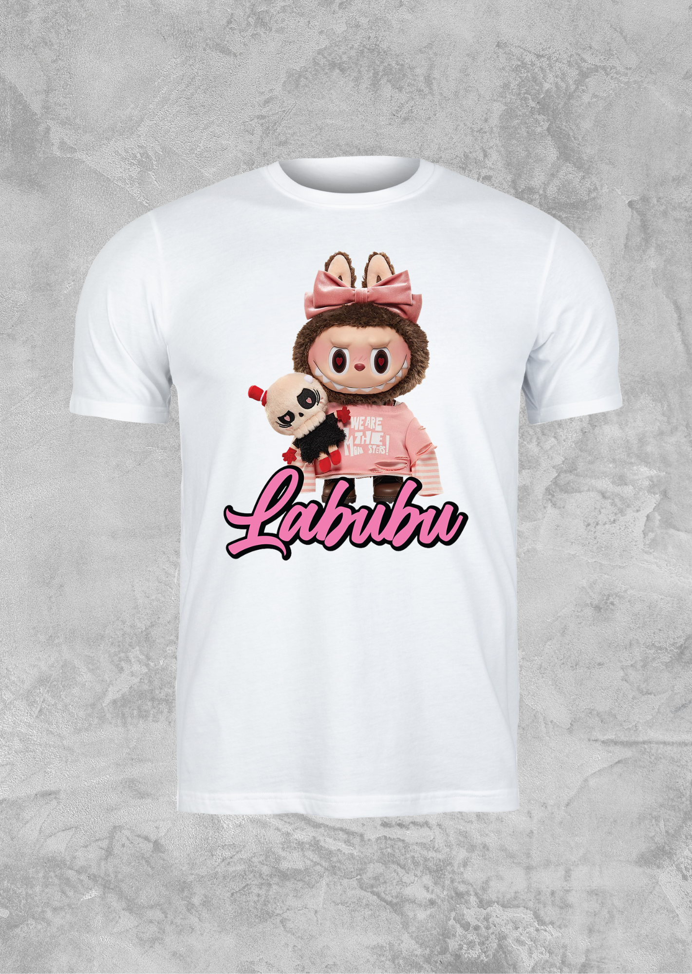 Labubu - Com esqueleto