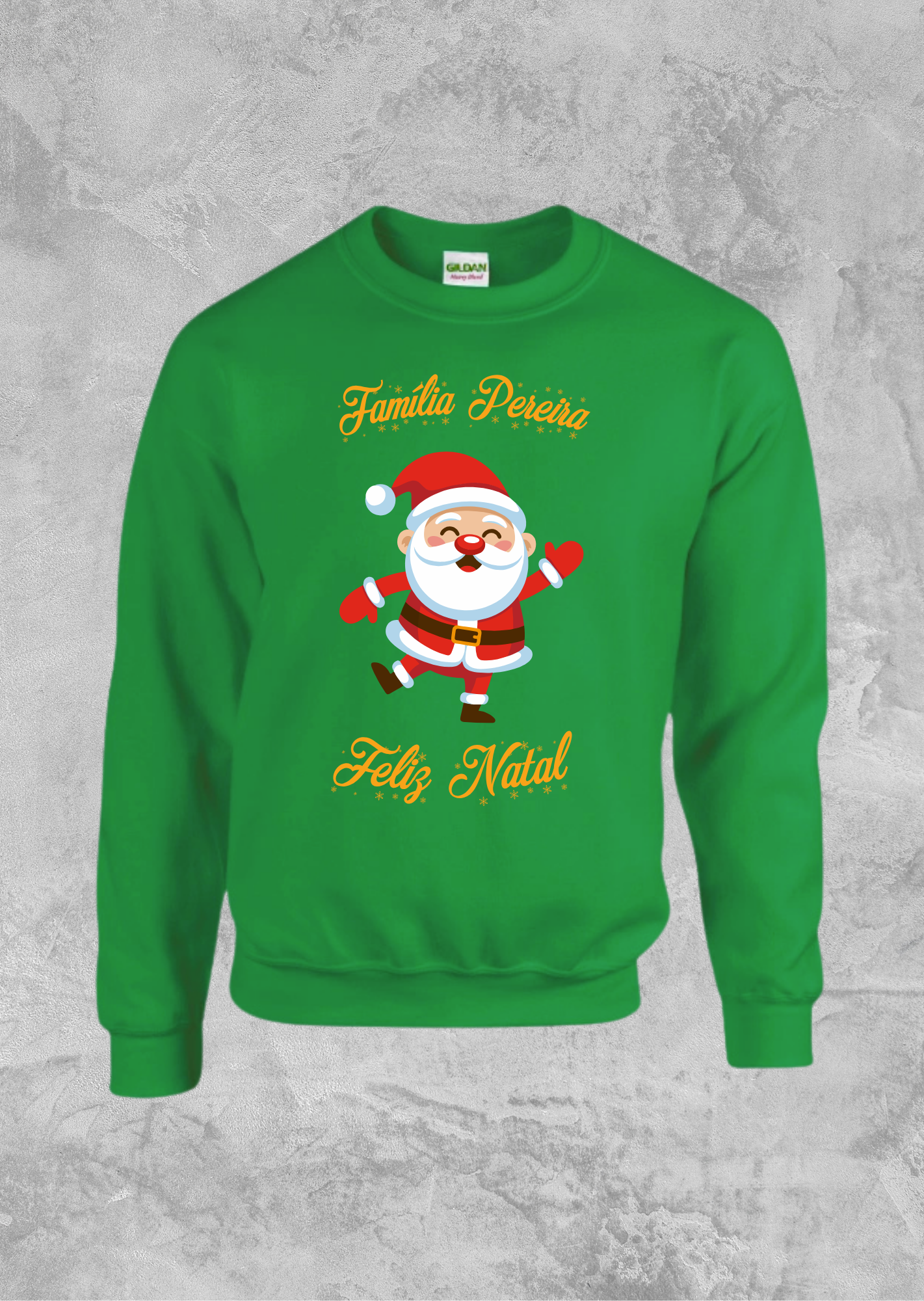 Feliz Natal - Pai Natal com nome