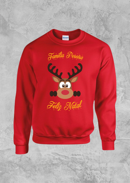 Feliz Natal - Rena com nome