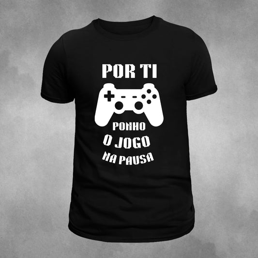 Por ti ponho o jogo na pausa
