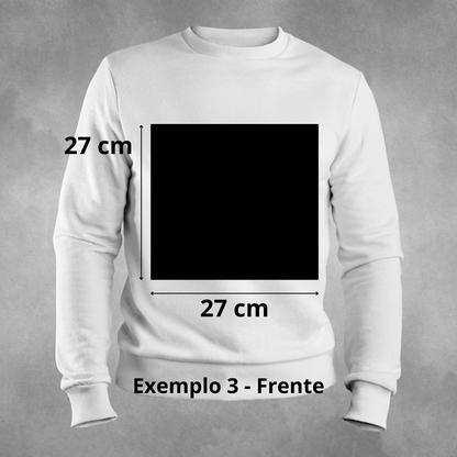 Camisola Manga Comprida Personalizada Unissexo