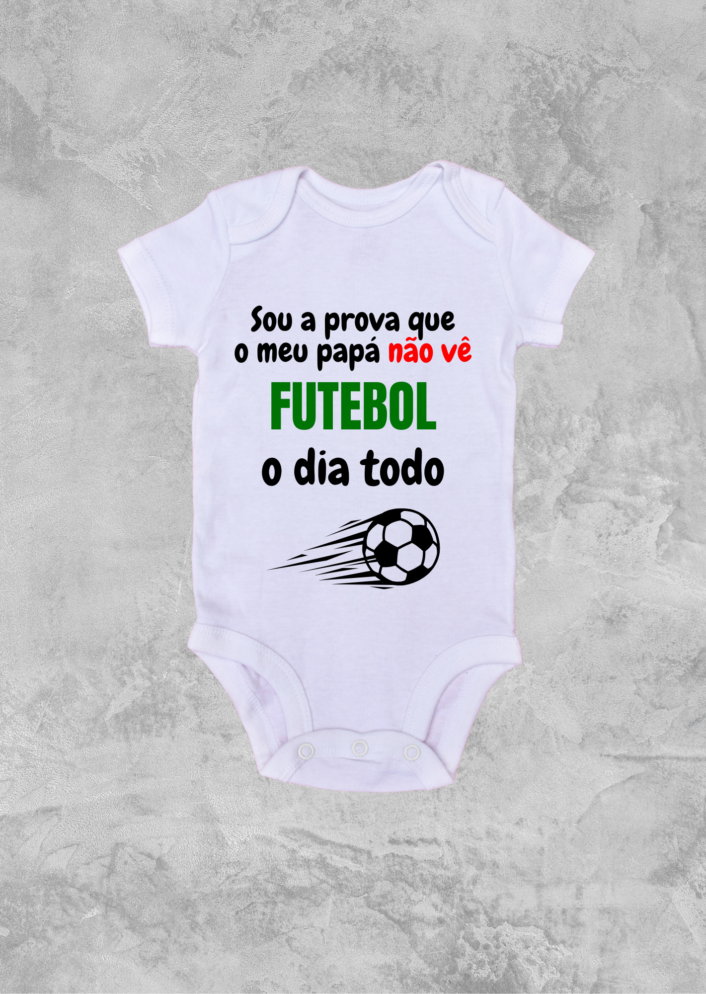 Sou a prova que o meu papá não vê futebol o dia todo