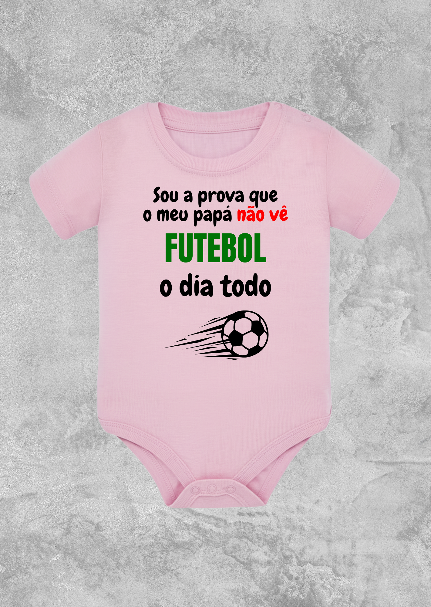 Sou a prova que o meu papá não vê futebol o dia todo