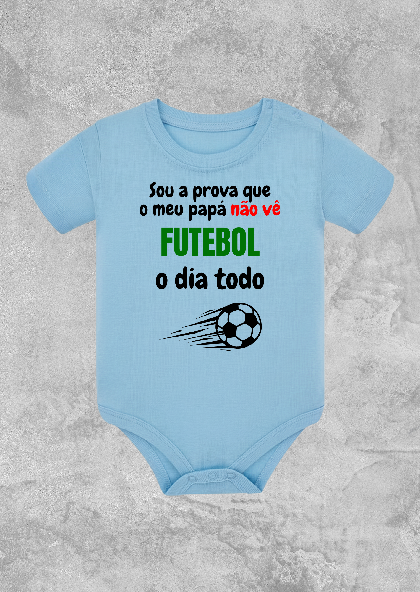 Sou a prova que o meu papá não vê futebol o dia todo