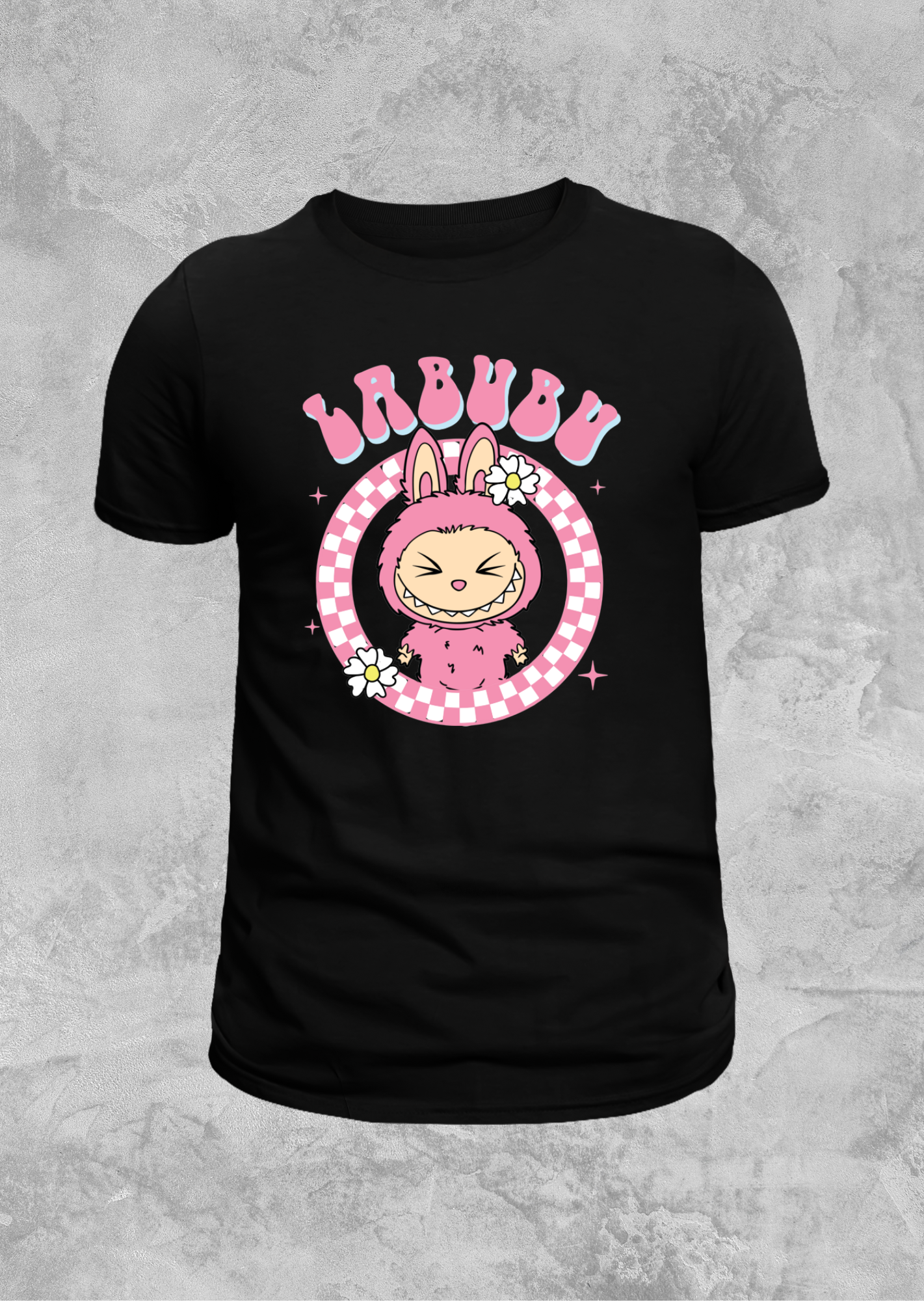 Labubu - Rosa a brilhar