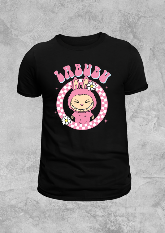 Labubu - Rosa a brilhar