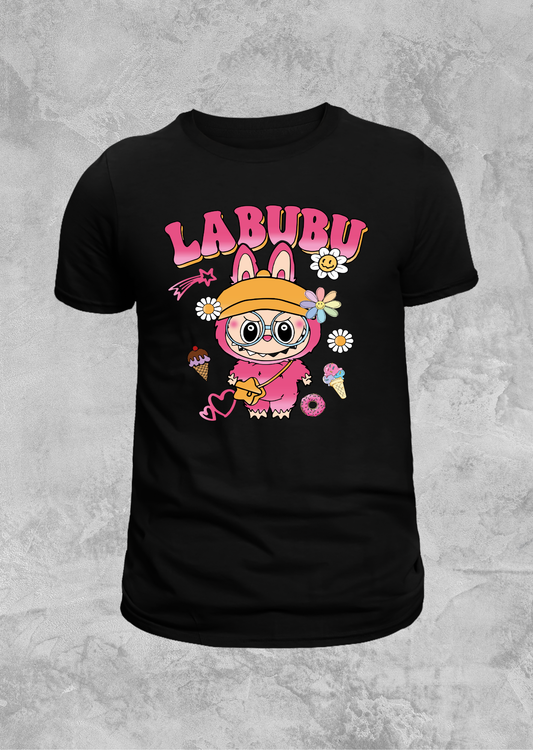 Labubu - Rosa com doces