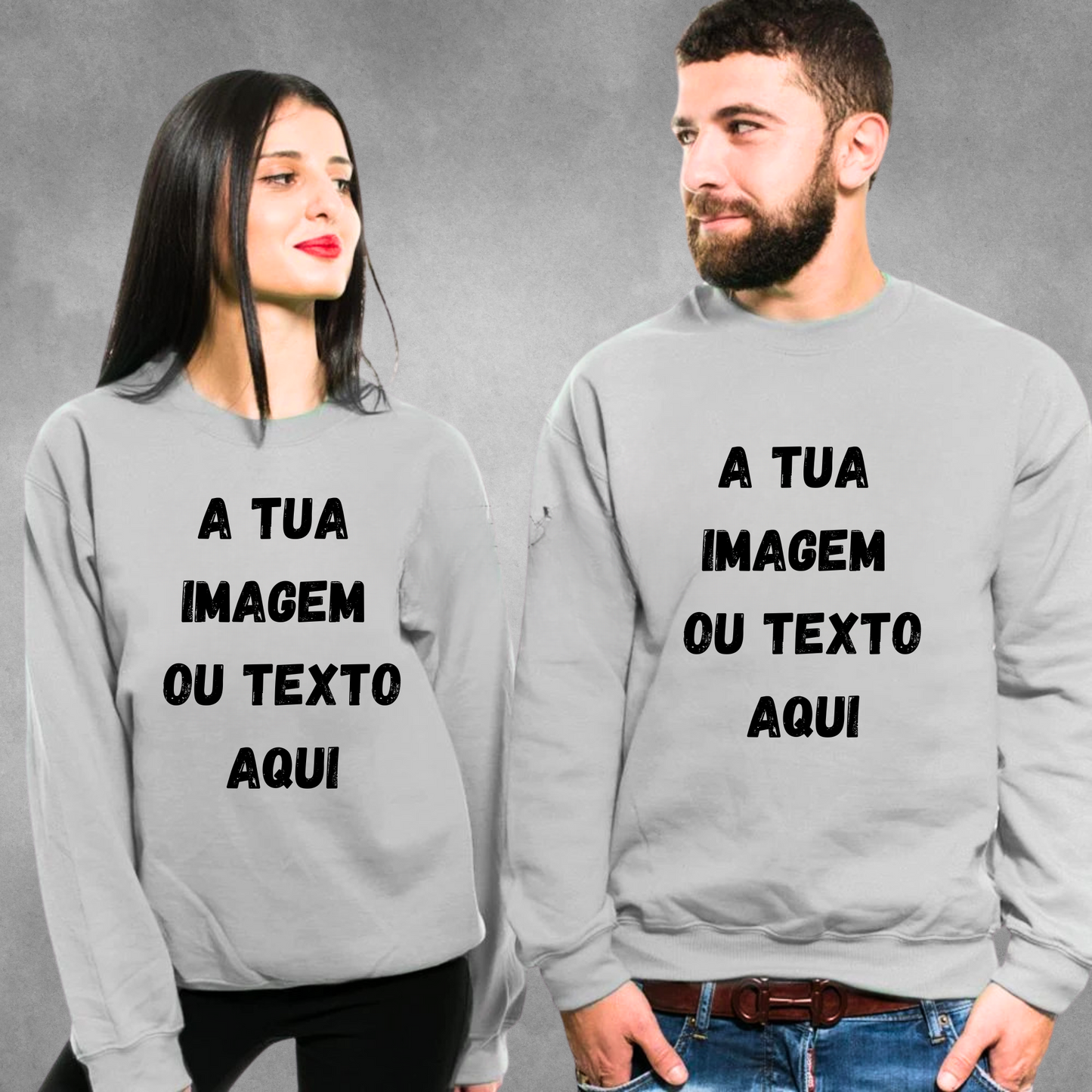 Camisola Manga Comprida Personalizada Unissexo